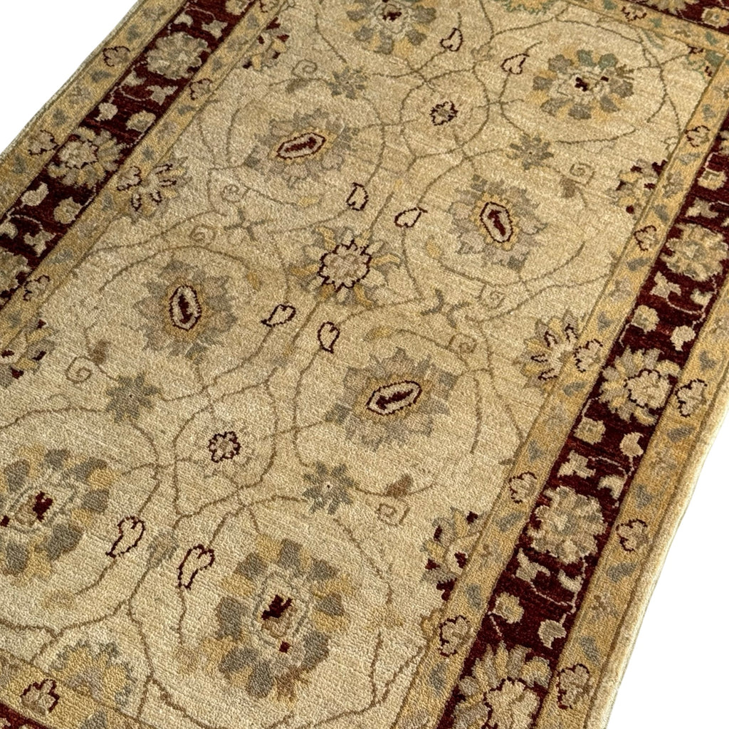 162 x 98 cm Afghan Chobi Hand-Knotted Wool Rug