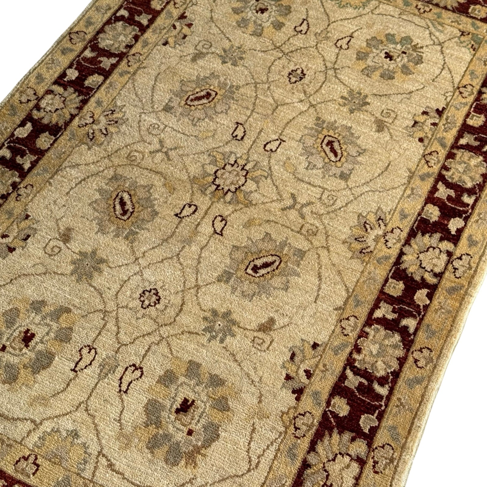 162 x 98 cm Afghan Chobi Hand-Knotted Wool Rug