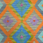 127 x 86 cm Hand Woven Afghan Kilim Rug