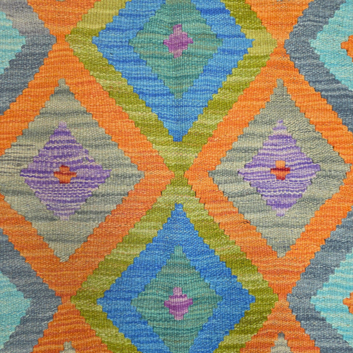 127 x 86 cm Hand Woven Afghan Kilim Rug
