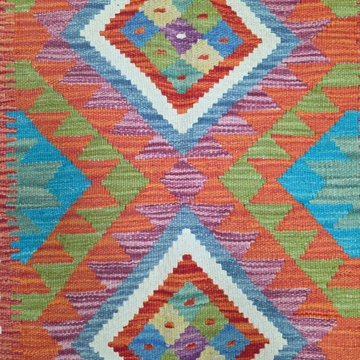 125 x 84 cm Hand Woven Afghan Kilim Rug