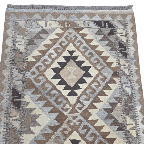 122 x 77 cm Hand Woven Afghan Kilim Rug