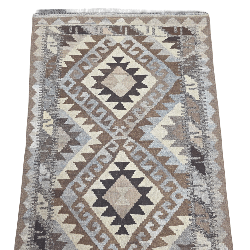 122 x 77 cm Hand Woven Afghan Kilim Rug