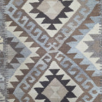 122 x 77 cm Hand Woven Afghan Kilim Rug