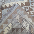 122 x 77 cm Hand Woven Afghan Kilim Rug