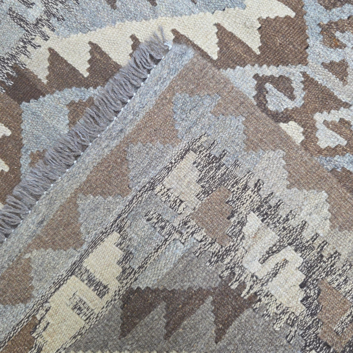 122 x 77 cm Hand Woven Afghan Kilim Rug
