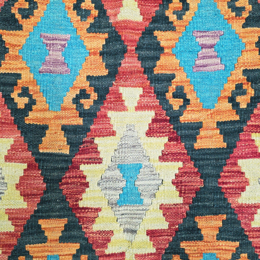123 x 85 cm Hand Woven Afghan Kilim Rug