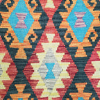 123 x 85 cm Hand Woven Afghan Kilim Rug