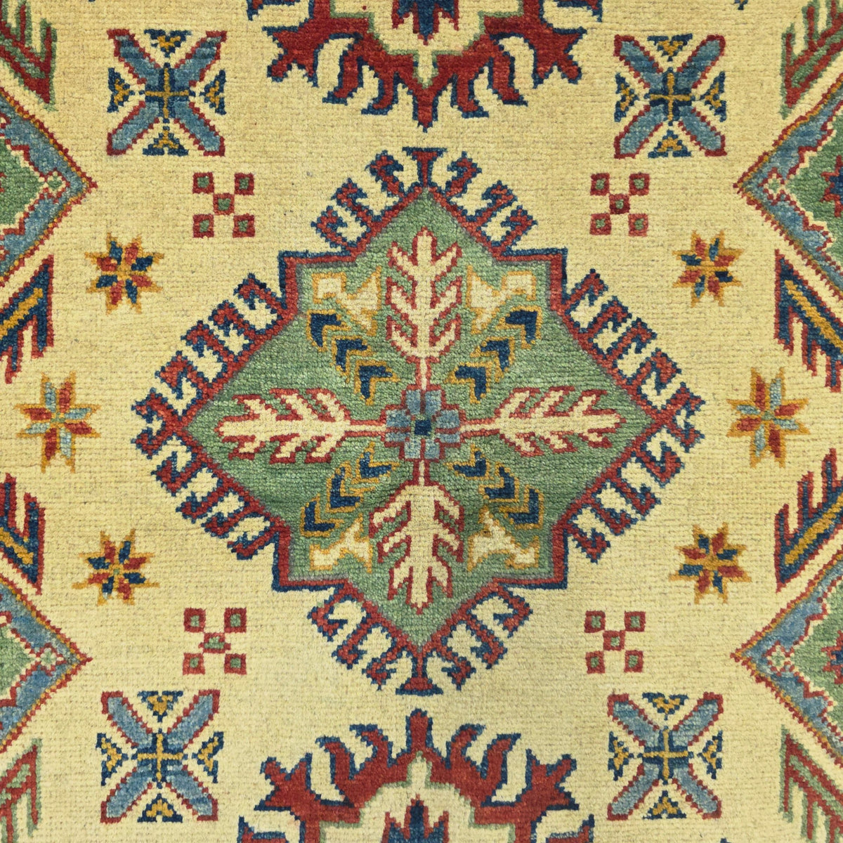 147 x 103 cm Hand Knotted Afghan Kazak Rug