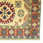 147 x 103 cm Hand Knotted Afghan Kazak Rug