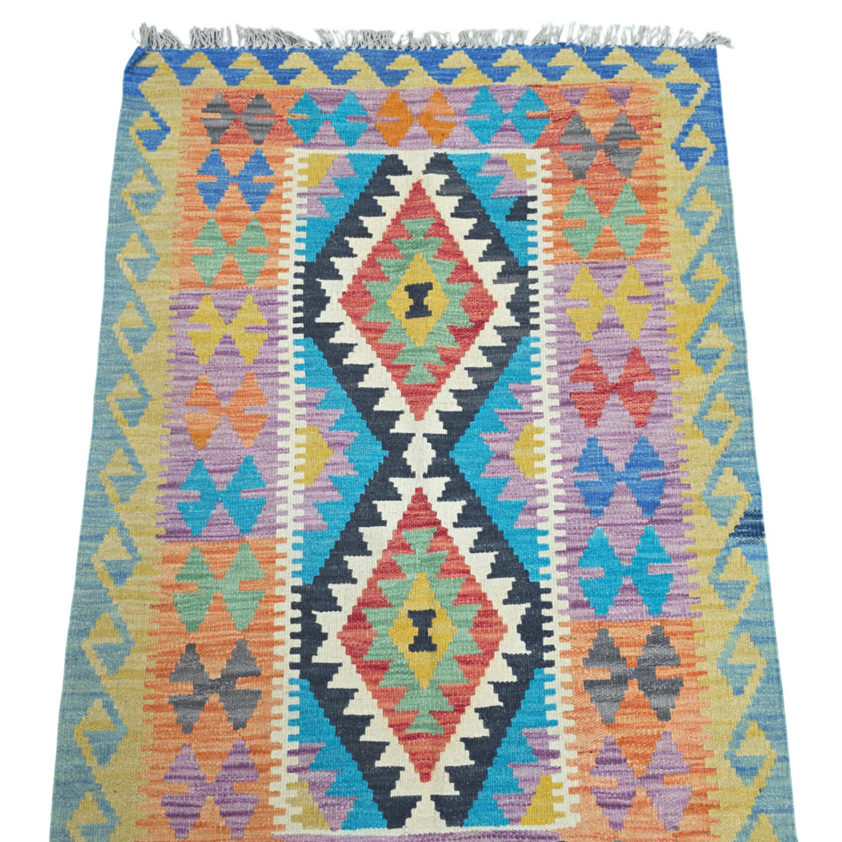 125 x 84 cm Hand Woven Afghan Kilim Rug