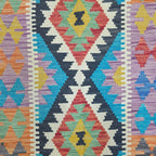 125 x 84 cm Hand Woven Afghan Kilim Rug