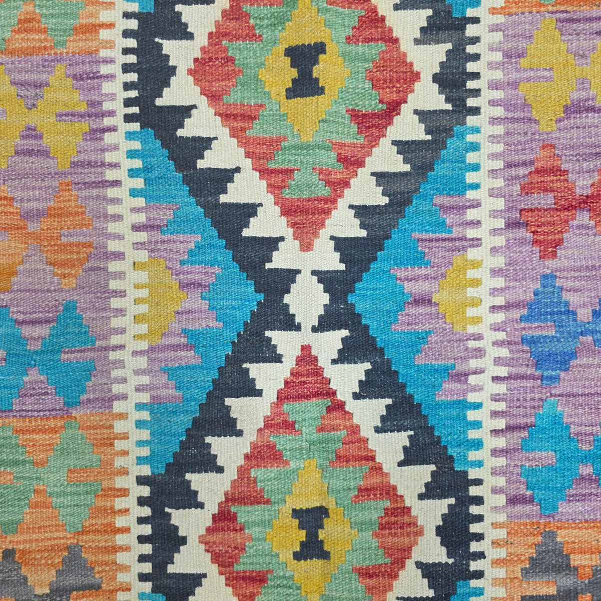 125 x 84 cm Hand Woven Afghan Kilim Rug
