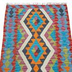 125 x 84 cm Hand Woven Afghan Kilim Rug