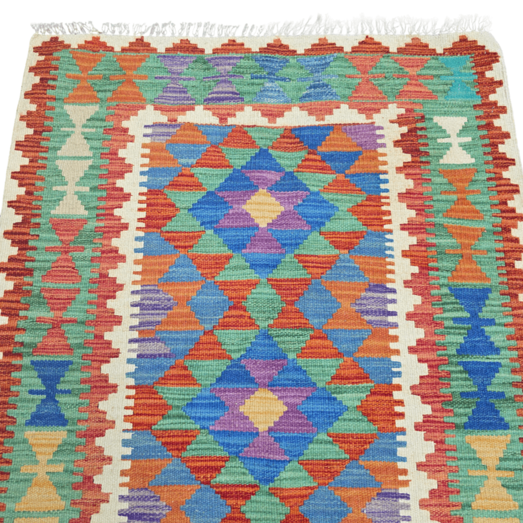 125 x 84 cm Hand woven Afghan Kilim Rug