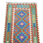 125 x 84 cm Hand woven Afghan Kilim Rug