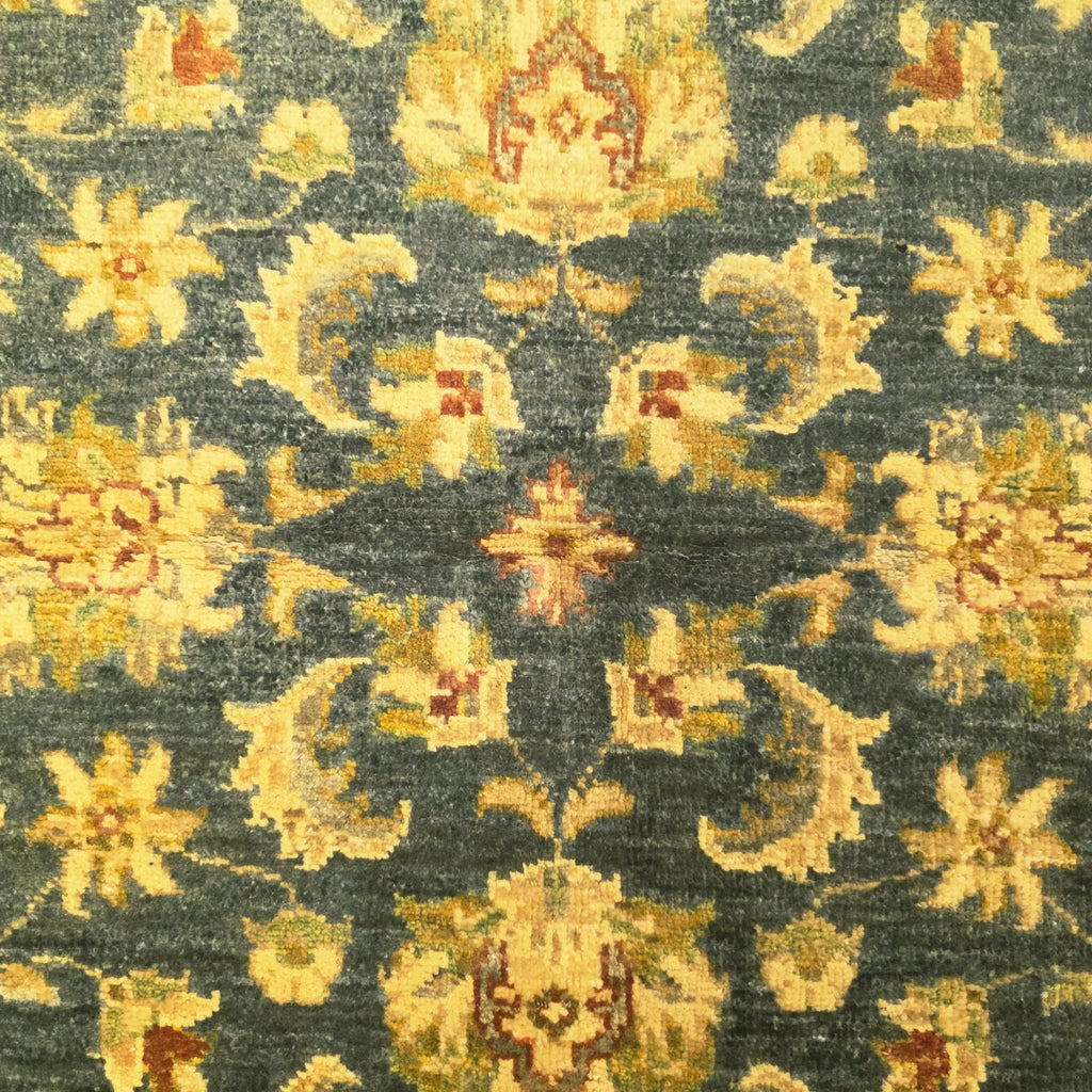 150 x 100 cm Afghan Chobi Ziegler Hand-Knotted Wool Rug