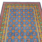 192 x 148 cm Hand Woven Color Afghan Akche