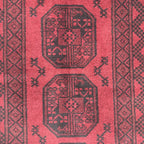 195 x 97 cm Hand-Knotted Afghan Akche Rug