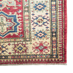 225 x 180 cm Hand Knotted Afghan Kazak Rug