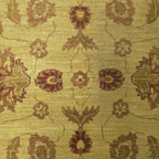 226 x 168 cm Afghan Chobi Hand-Knotted Wool Rug