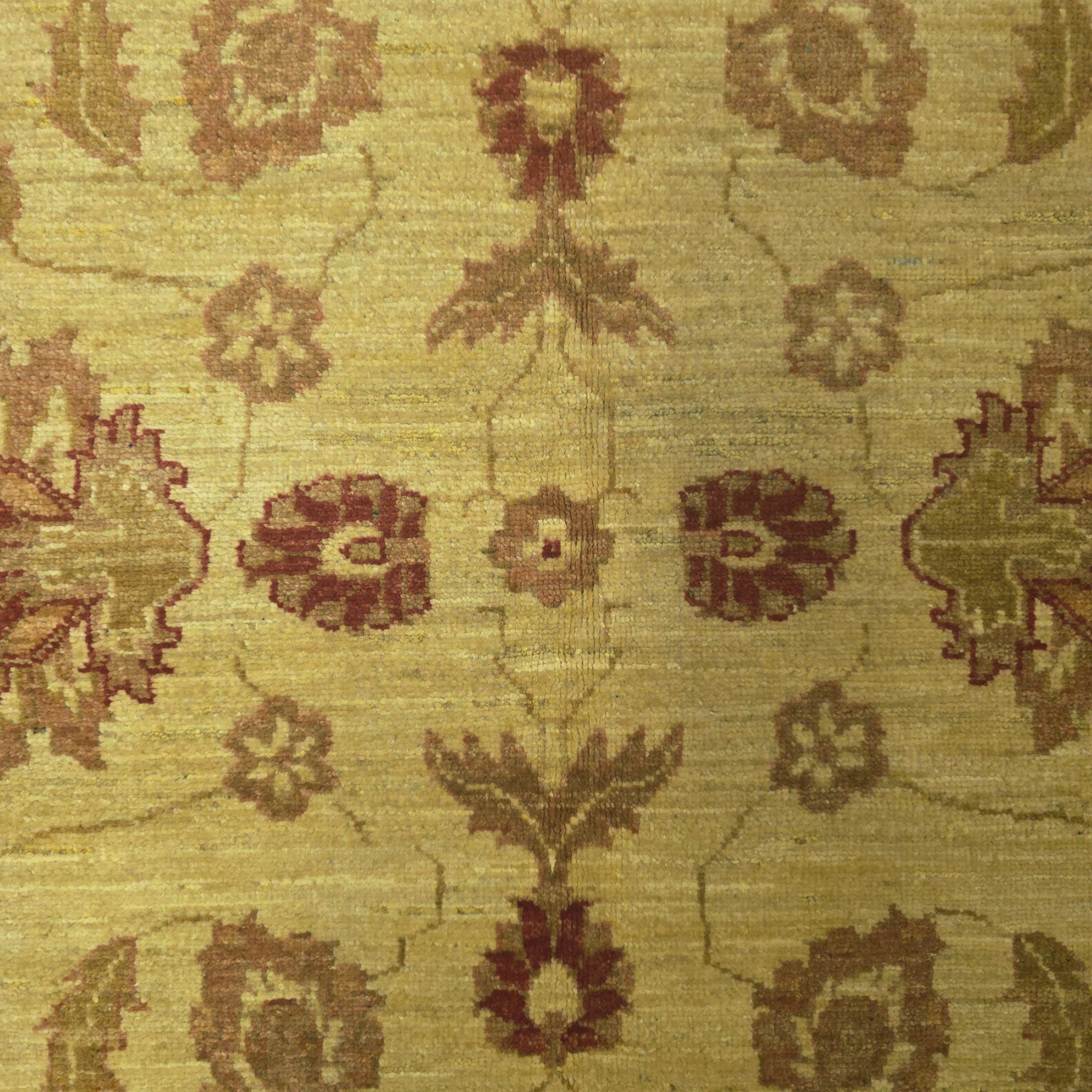 226 x 168 cm Afghan Chobi Hand-Knotted Wool Rug