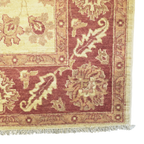 226 x 168 cm Afghan Chobi Hand-Knotted Wool Rug
