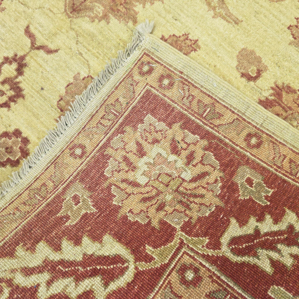 226 x 168 cm Afghan Chobi Hand-Knotted Wool Rug