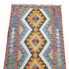 125 x 84 cm Hand Woven Afghan Kilim Rug