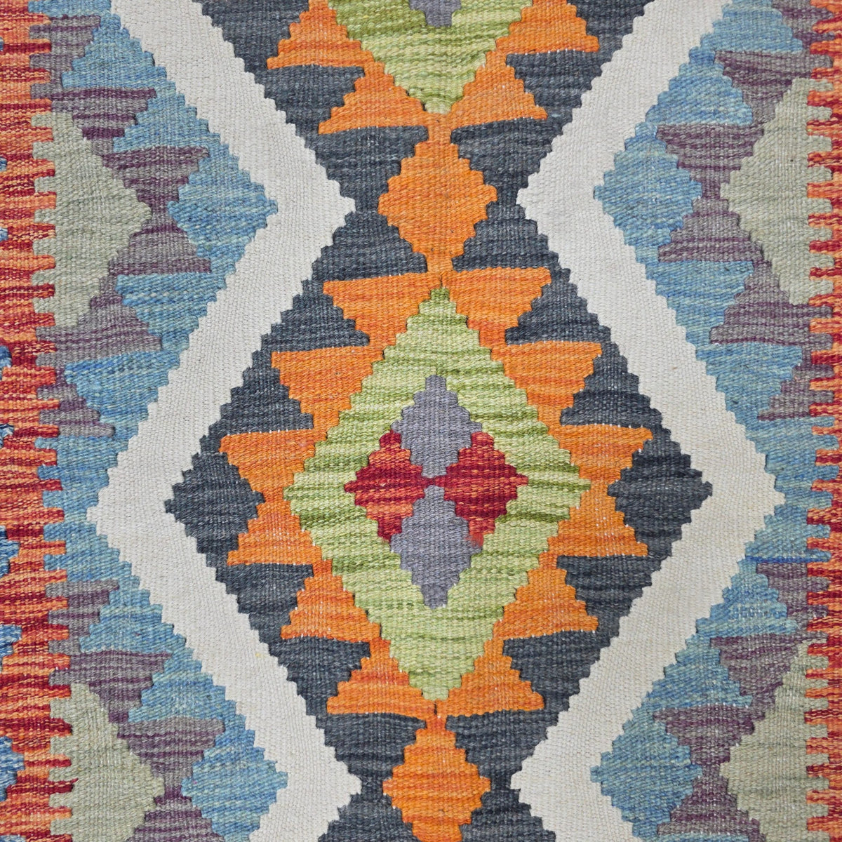 125 x 84 cm Hand Woven Afghan Kilim Rug