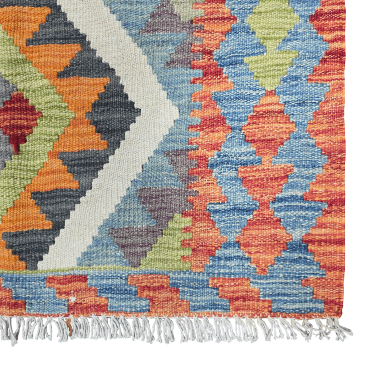 125 x 84 cm Hand Woven Afghan Kilim Rug