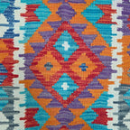 125 x 84 cm Hand Woven Afghan Kilim Rug