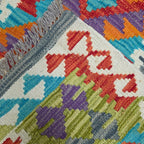 125 x 84 cm Hand Woven Afghan Kilim Rug
