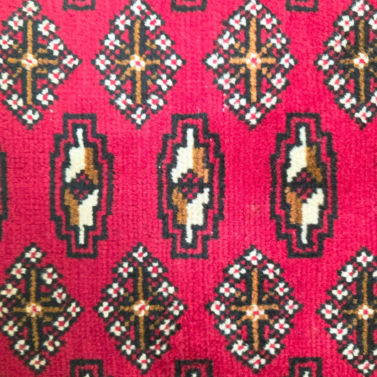 100 x 47 cm Hand-Knotted Persian Turkmen Rug