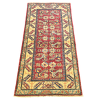 153 x 80 cm Hand Knotted Afghan Kazak Rug