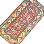 153 x 80 cm Hand Knotted Afghan Kazak Rug