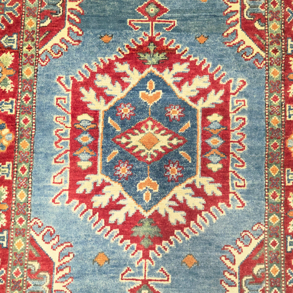 158 x 97 cm Hand Knotted Afghan Kazak Rug