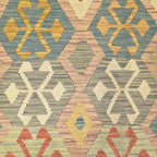 165 x 130 cm Hand Woven Afghan Kilim Rug