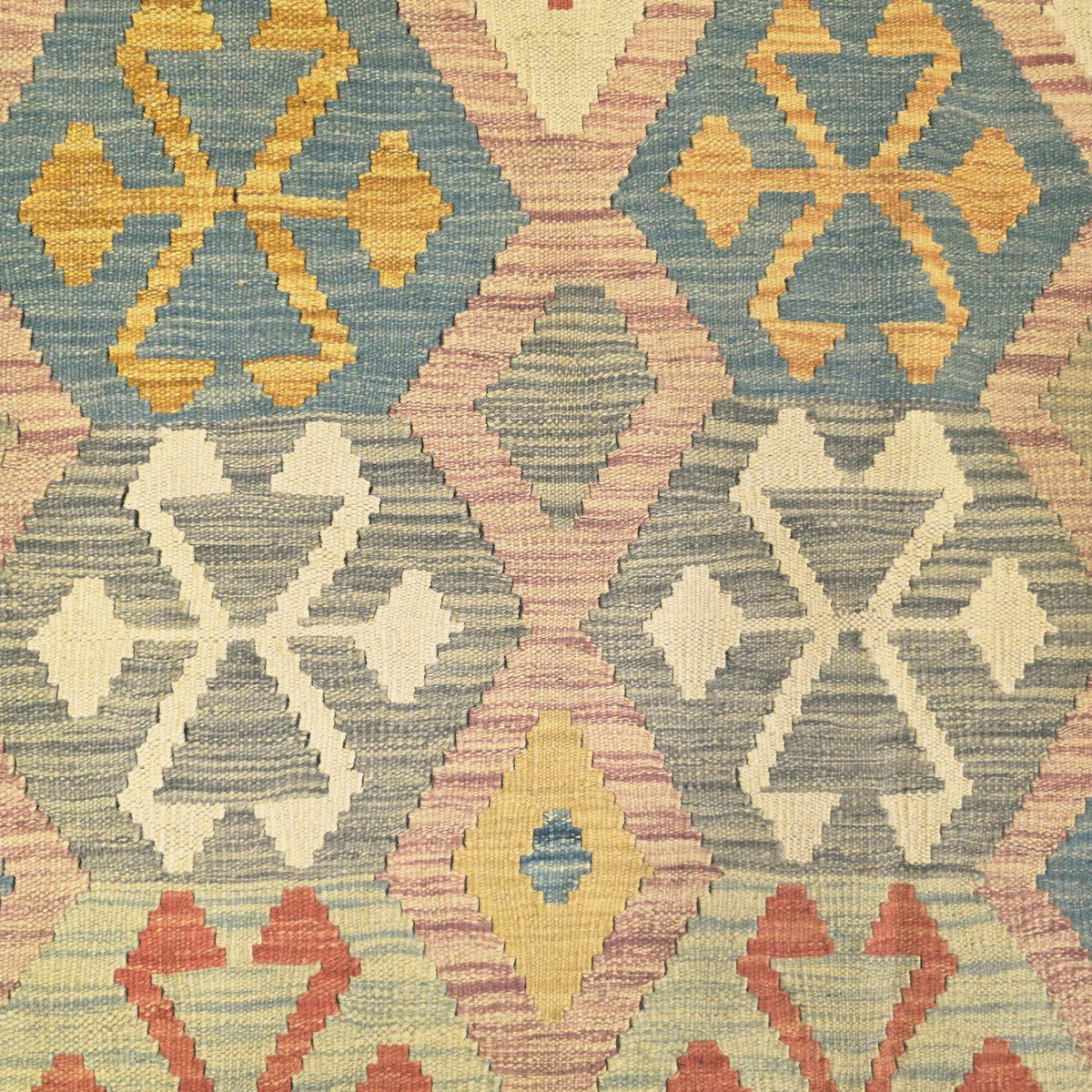 165 x 130 cm Hand Woven Afghan Kilim Rug