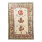 183 x 122 cm Afghan Chobi Hand-Knotted Wool Rug