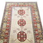 183 x 122 cm Afghan Chobi Hand-Knotted Wool Rug