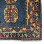 189 x 98 cm Hand-Knotted Afghan Akche Rug