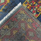189 x 98 cm Hand-Knotted Afghan Akche Rug