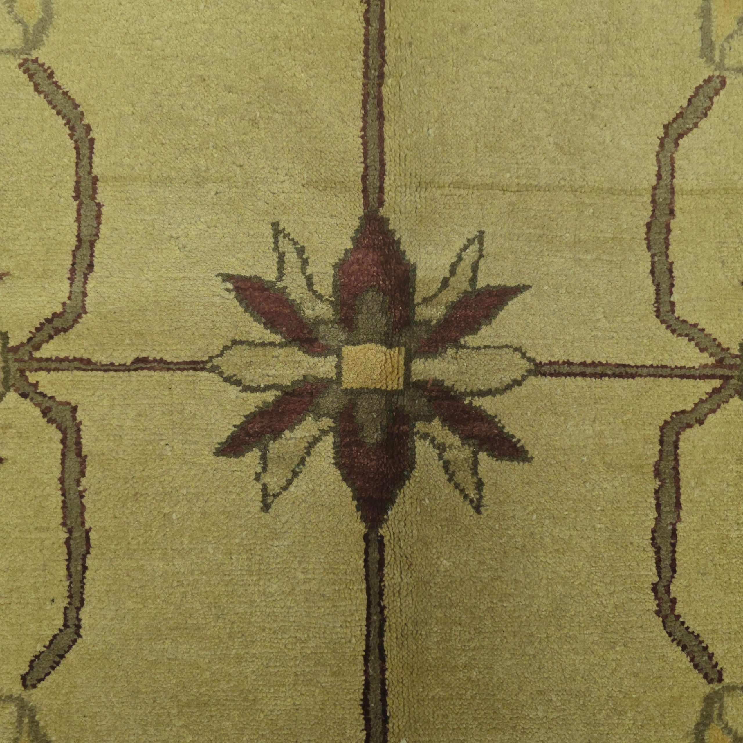 229 x 200 cm Afghan Chobi Hand-Knotted Wool Rug