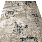 230 x 160 cm Plain Modern Design – Navy Rug