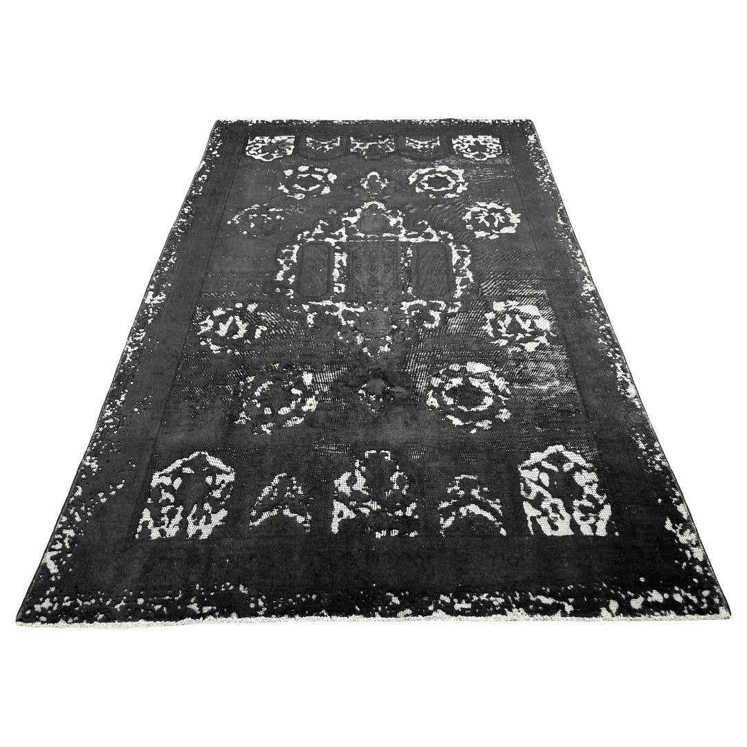 294 x 196 cm Hand-Knotted Ultra Vintage Persian Wool Rug