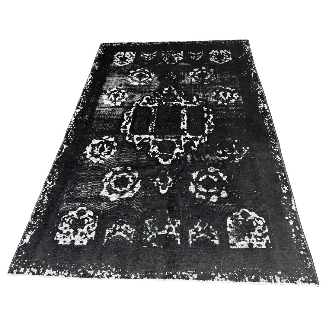 294 x 196 cm Hand-Knotted Ultra Vintage Persian Wool Rug