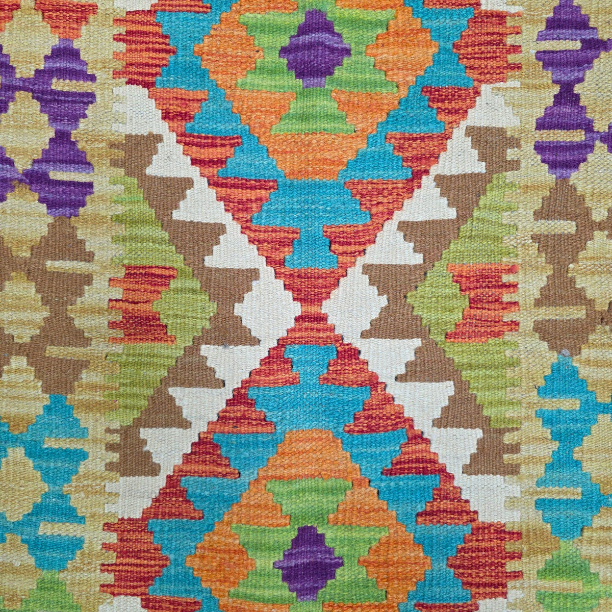125 x 84 cm Hand Woven Afghan Kilim Rug