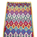 125 x 84 cm Hand Woven Afghan Kilim Rug