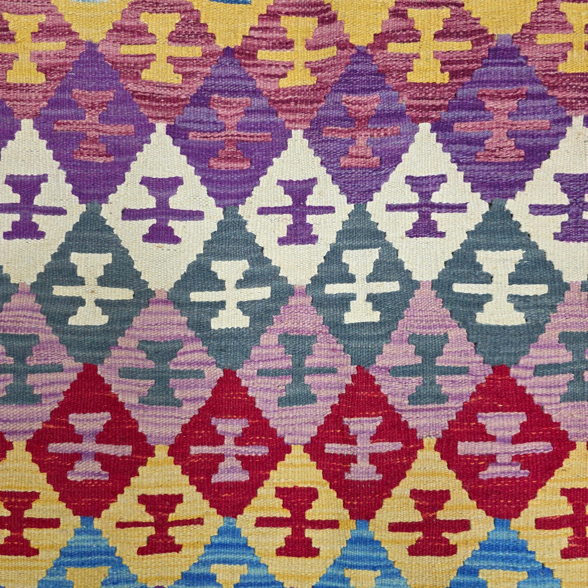 125 x 84 cm Hand Woven Afghan Kilim Rug